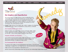 Tablet Screenshot of jongleur24.de